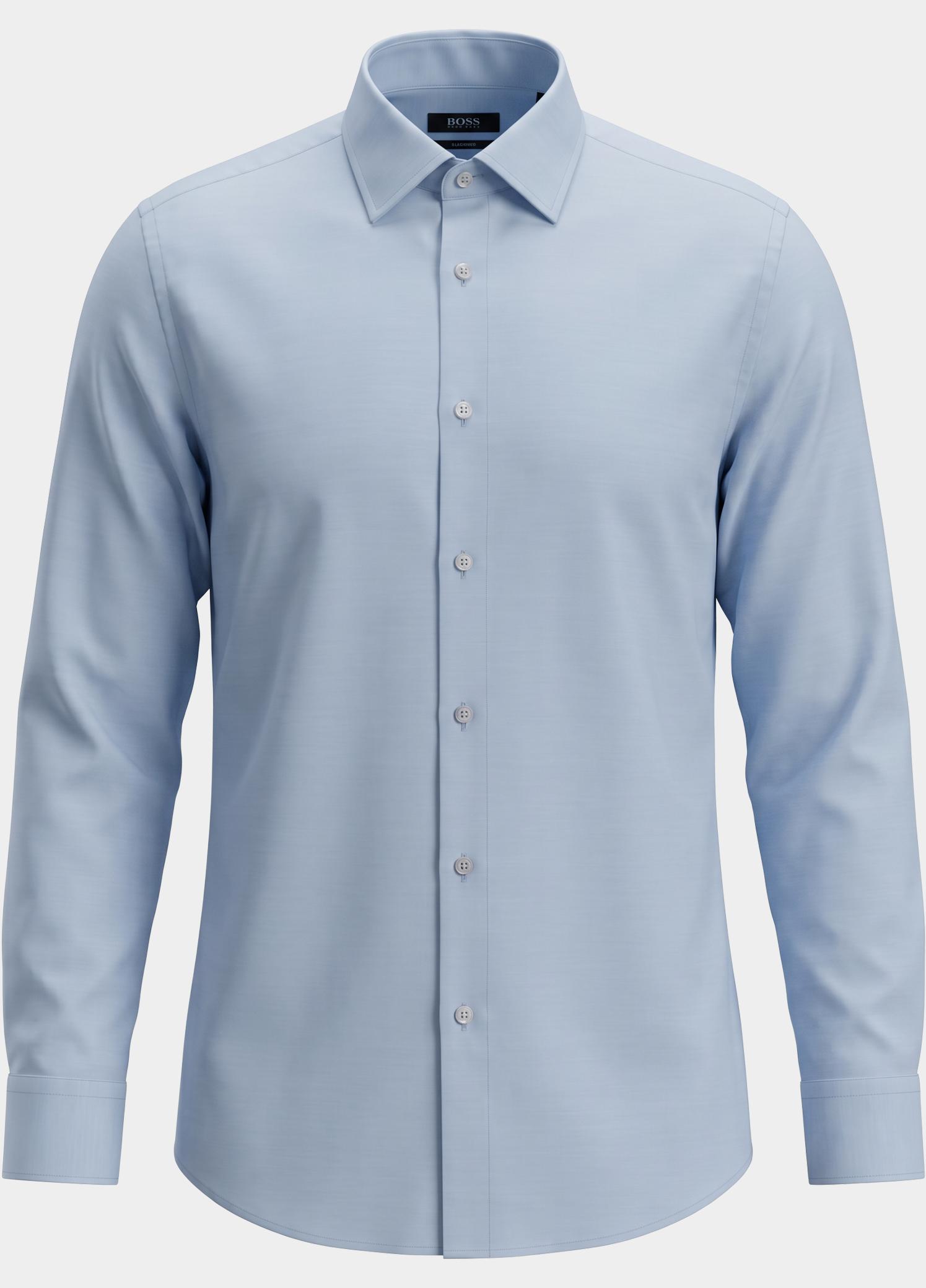 BOSS Black Zakelijk overhemd heren Blauw H-HANK-K-C1-261 10282978 01 50571485/450