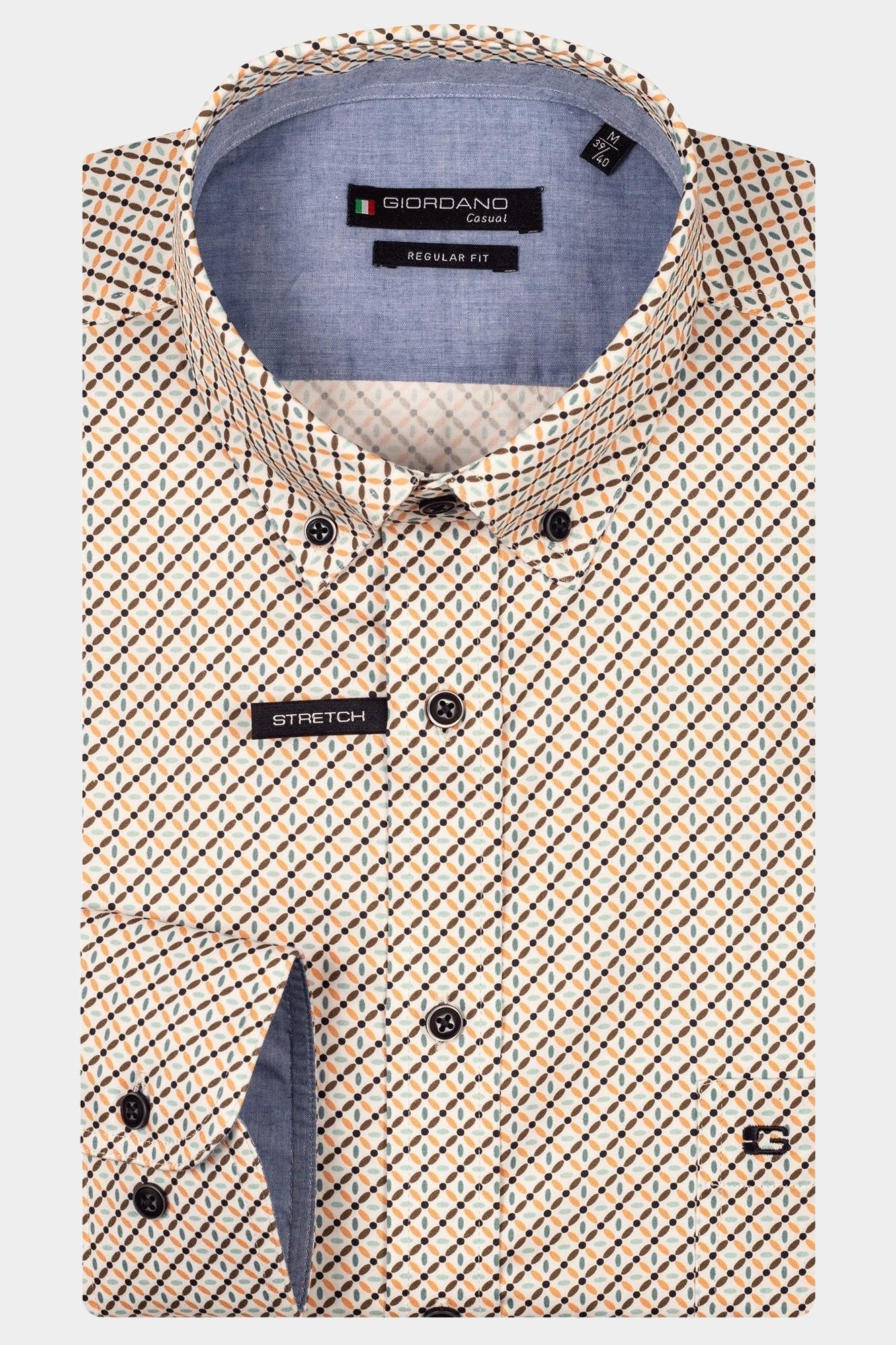 Giordano Casual hemd lange mouw Roze Ivy Long sleeve button down s 517012/25