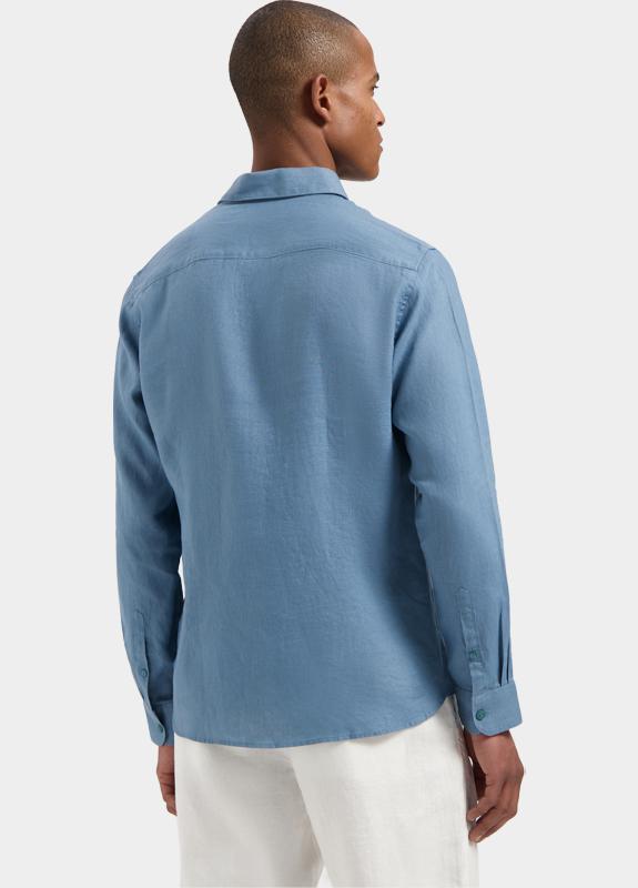 Dstrezzed Overhemd heren Blauw DS_Jagger Shirt 303710-SS25/699