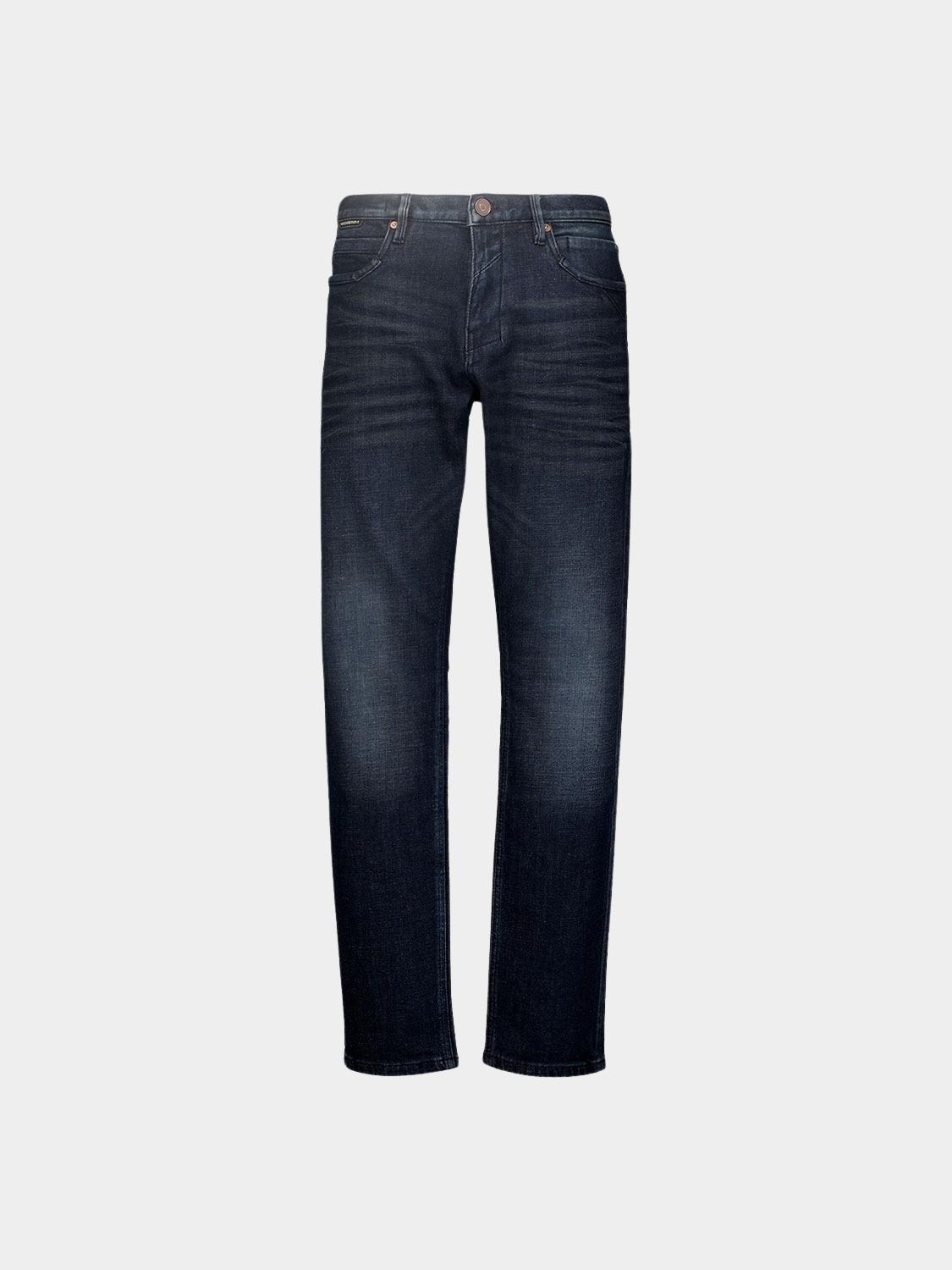 No Excess 5-Pocket Jeans Blauw Denim, Relaxed Fit 715, Dark, N715D34N/221