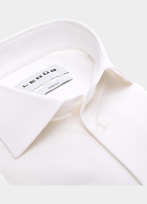 Ledub Business hemd lange mouw Wit  0143090/910-000-000