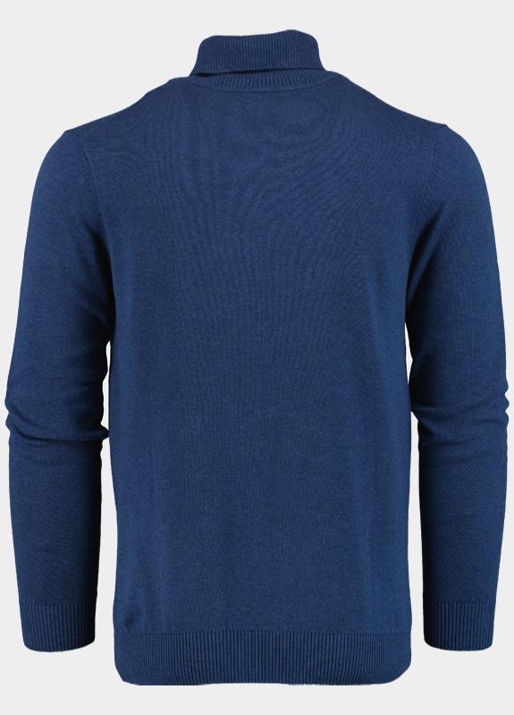 Bos Coltrui Blauw Dex Rollneck Pullover Uni 25305DE03/267 royal blue