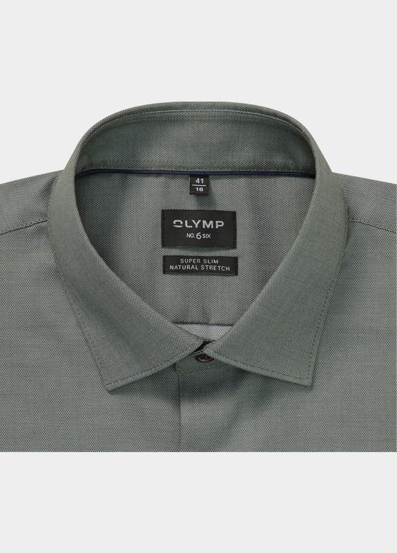 Olymp Zakelijk overhemd heren Groen No. Six 250189/48