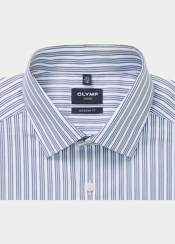 Olymp Zakelijk overhemd heren Blauw Luxor 123984/18