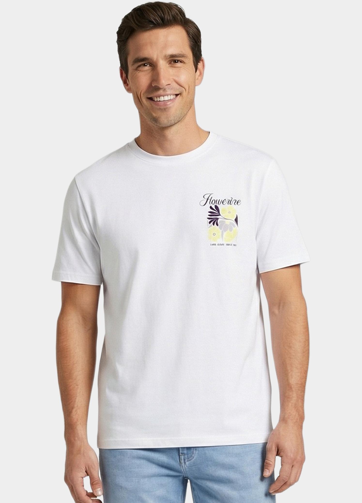 Cars Jeans T-shirt korte mouw Wit Ritzo 62371/23