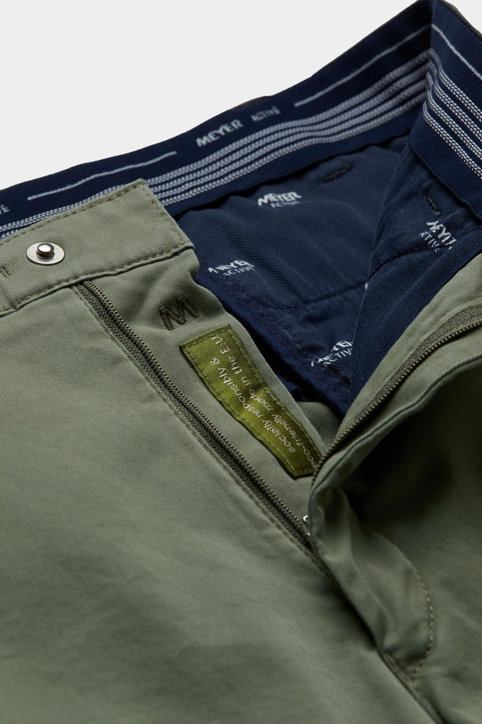 Meyer Katoenen Broek Groen KERRY Art.9-3001 2629300100/26