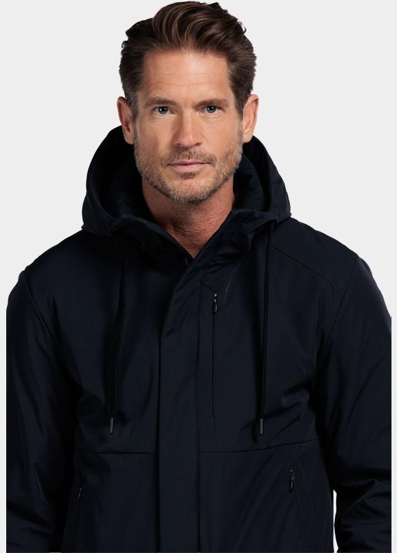 Baileys Winterjack Blauw Jacket with Hood Padded. 522355/60