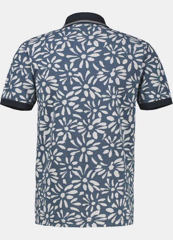 Lerros Polo korte mouw Blauw  2643240/485
