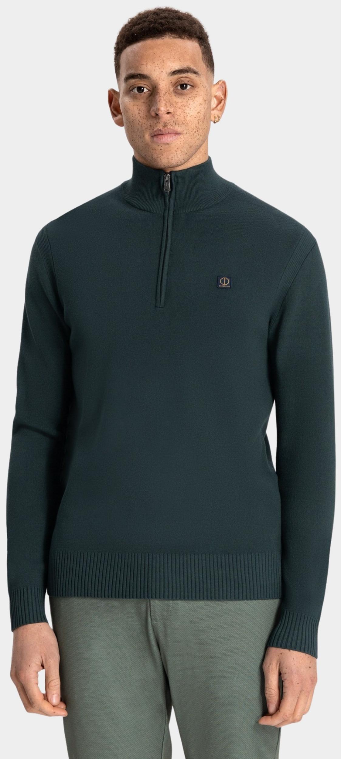 Dstrezzed Pullover Groen Fell Skipper 405602/506