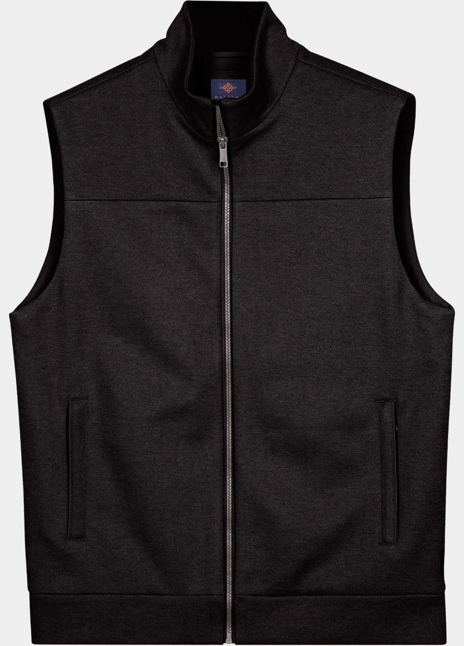 Baileys Bodywarmer heren Blauw Cardigan Zip Sleeveless  Line 628062/96