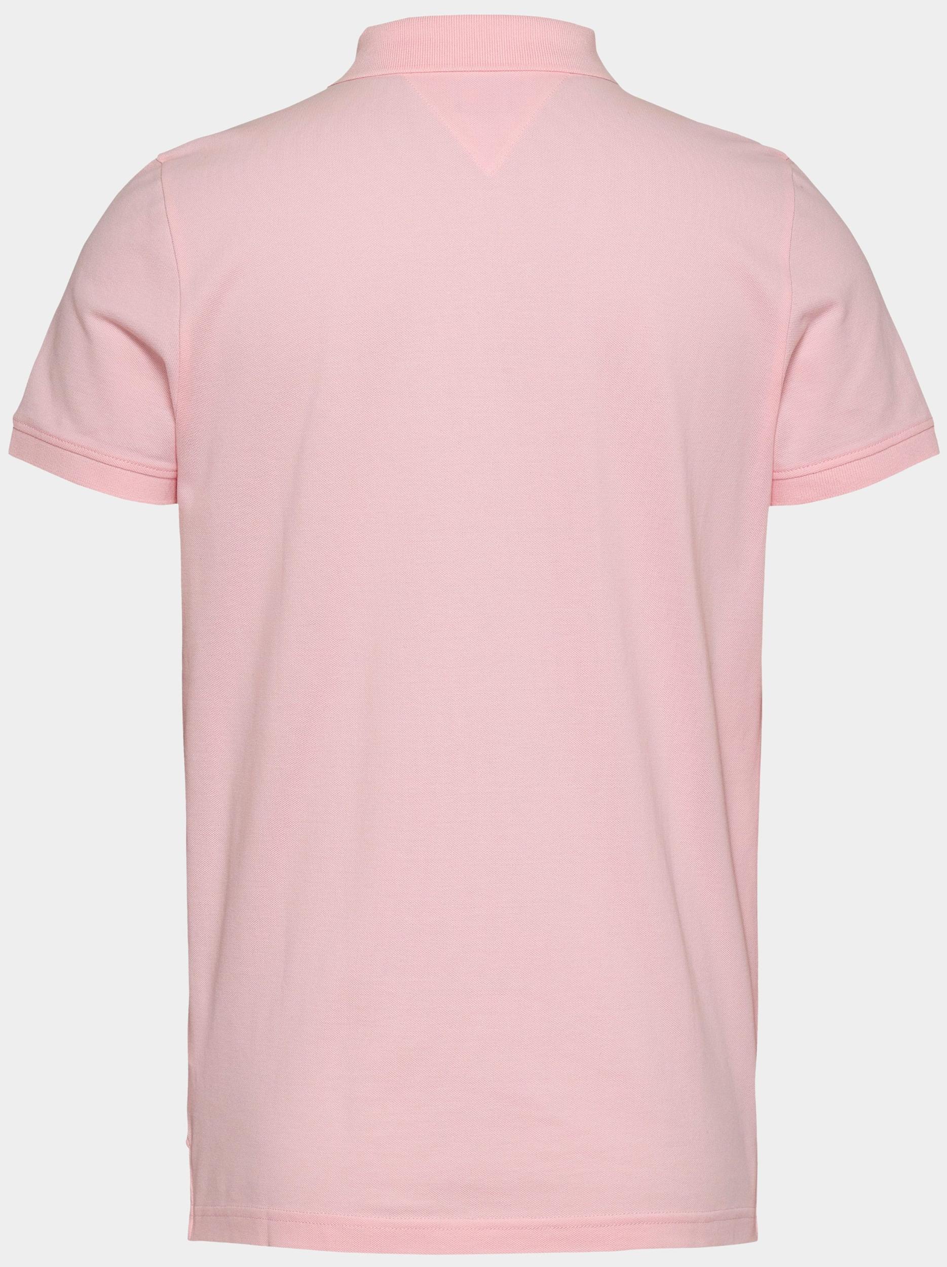Tommy Jeans Polo korte mouw Roze TJM SLIM PLACKET POLO EXT DM0DM20676/TH3