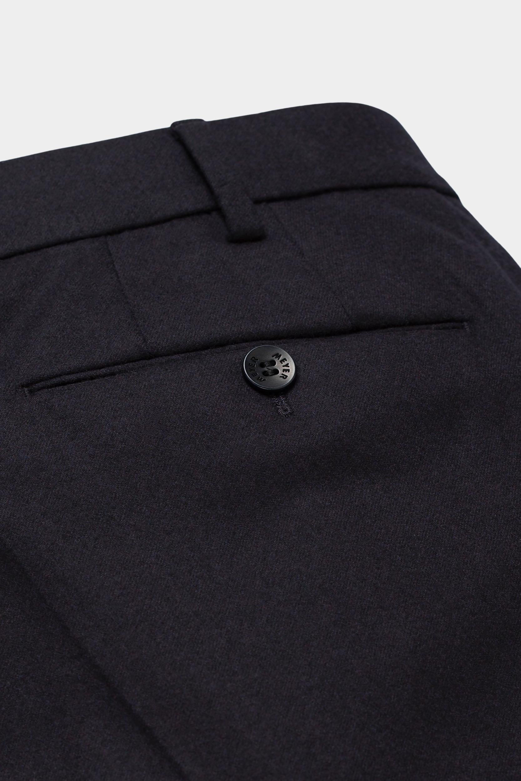 Meyer Wollen Pantalon Blauw BONN Art.2-8901 1022890100/19