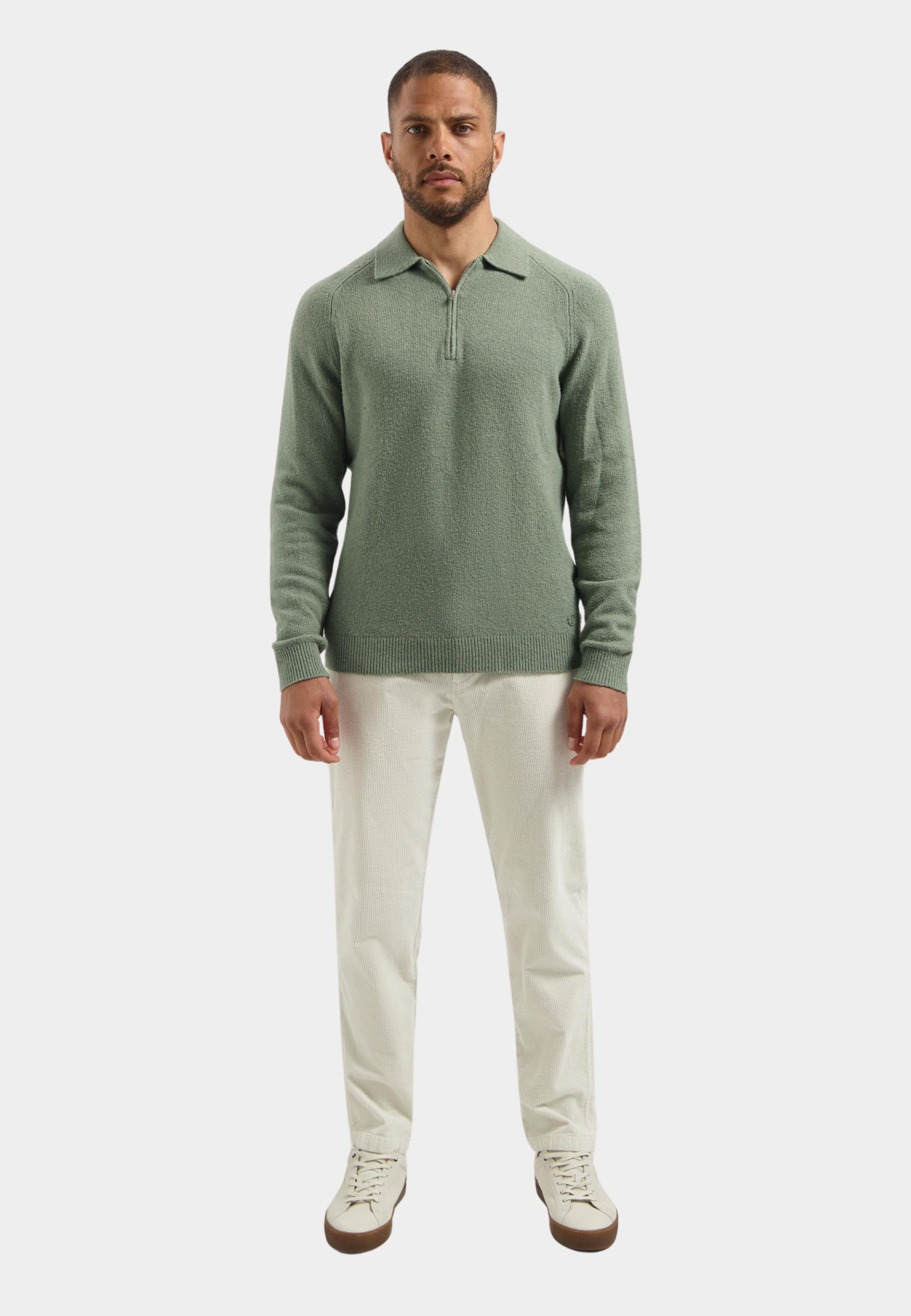 Dstrezzed Polo lange mouw Groen Yvain Polo 405936/544