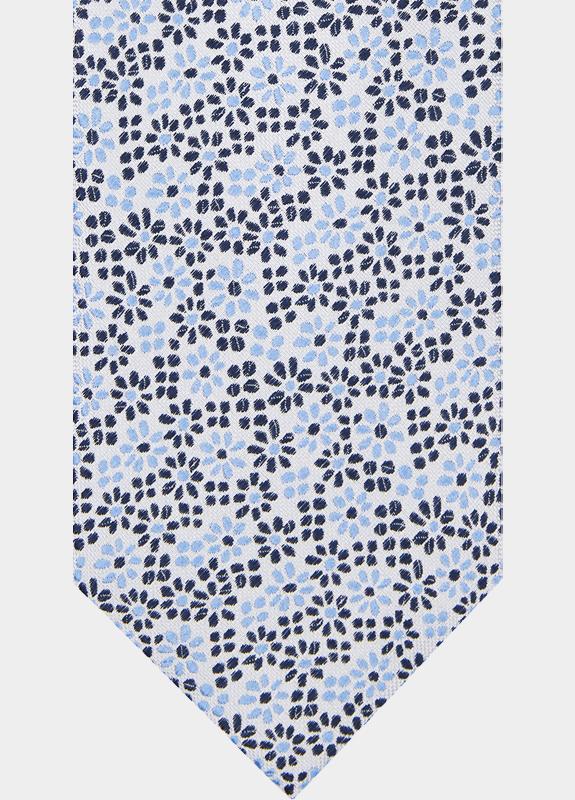 Profuomo Stropdas Blauw  PPWA10065/A