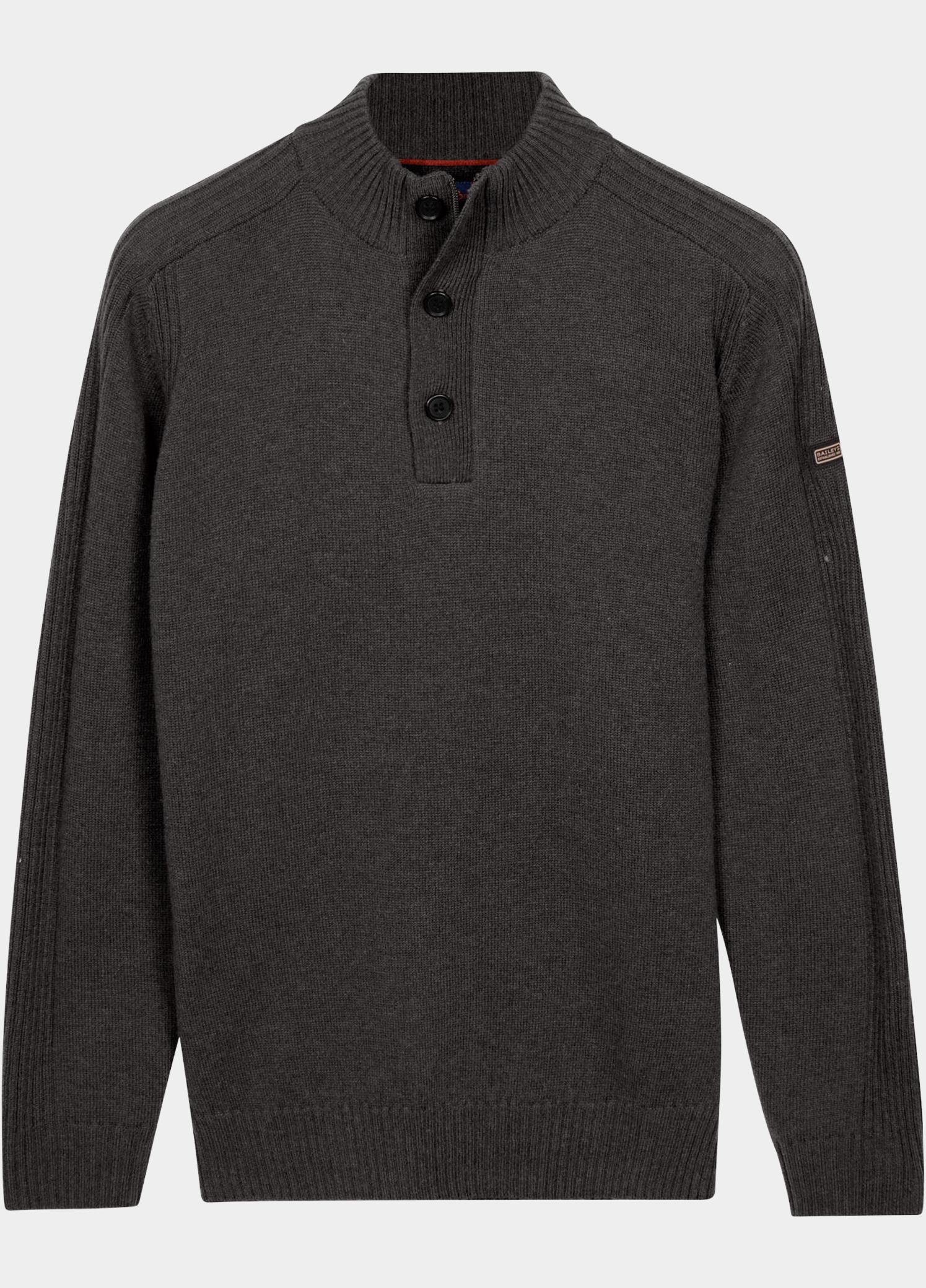 Baileys Half Zip Grijs Buttons 10gg 620095/935