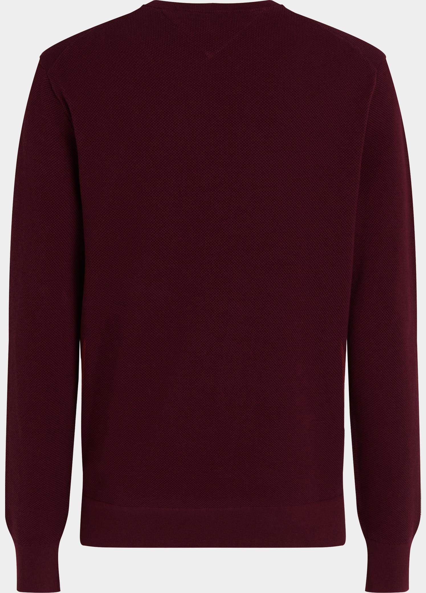 Tommy Hilfiger Pullover heren Paars ESSENTIAL STRUCTURE CREW NECK MW0MW36347/VLP