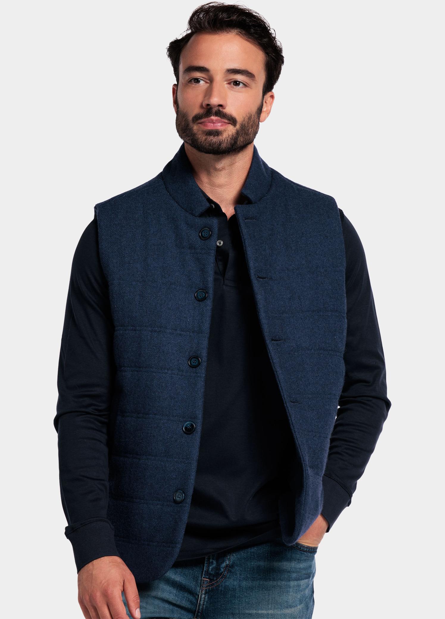 Giordano Bodywarmer Blauw Owen Bodywarmer Luxury Wool T 522551/69