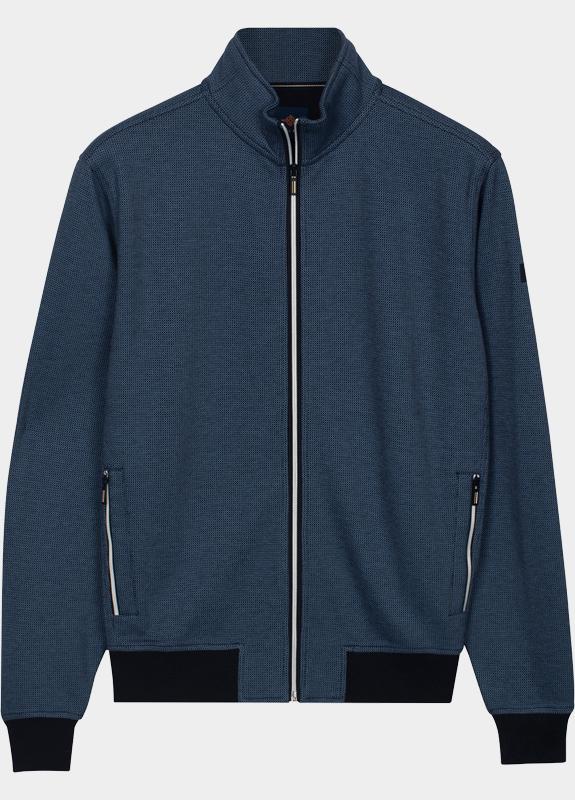 Baileys sweatvest heren Blauw Sweat Cardigan Zip y/d jacqua 612248/60