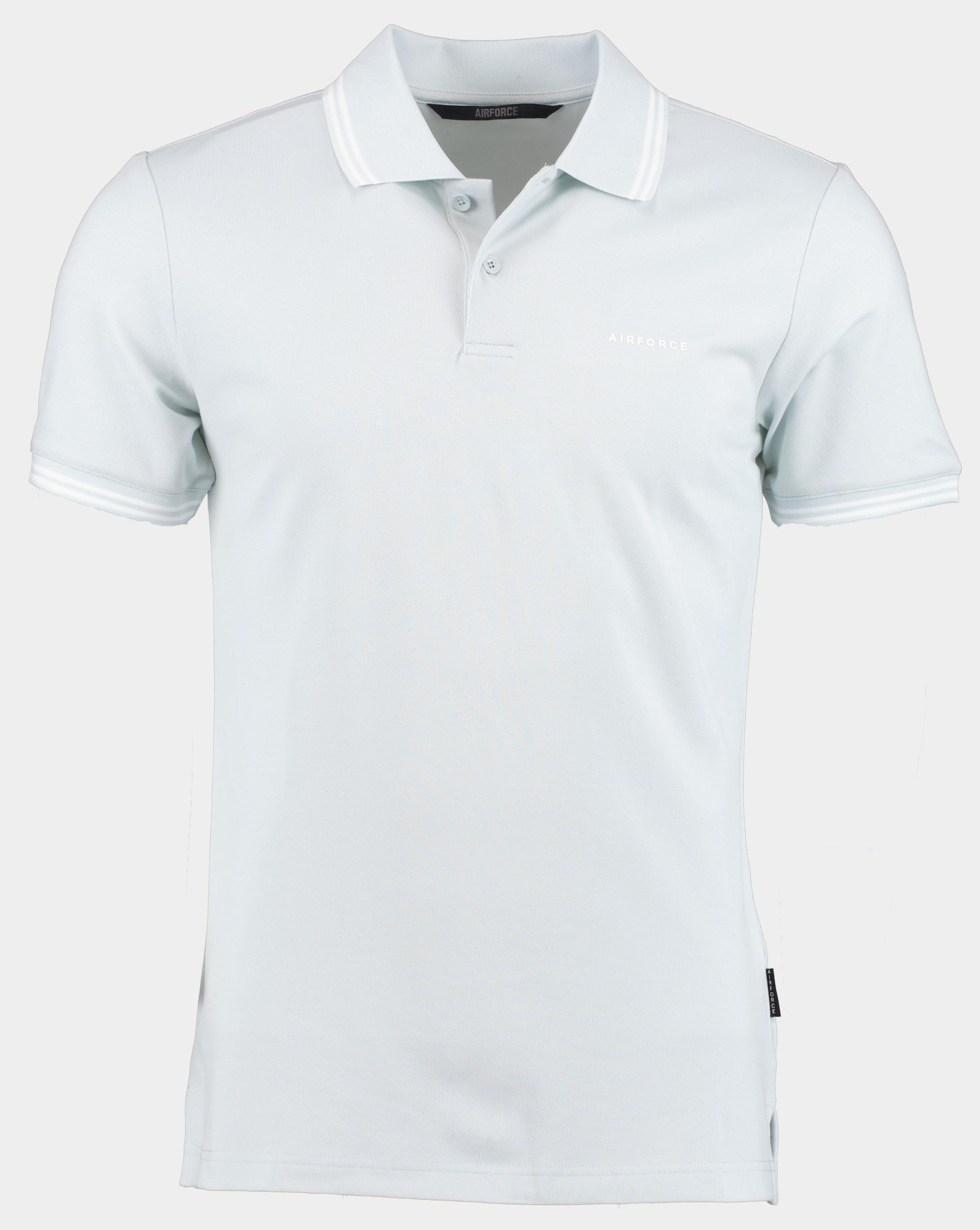 Airforce Polo korte mouw Groen Polo Double Stripe HRM0655/525