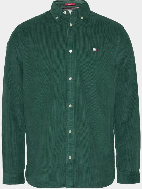 Tommy Jeans Casual hemd lange mouw Groen TJM solid cord shirt DM0DM15145/L6O