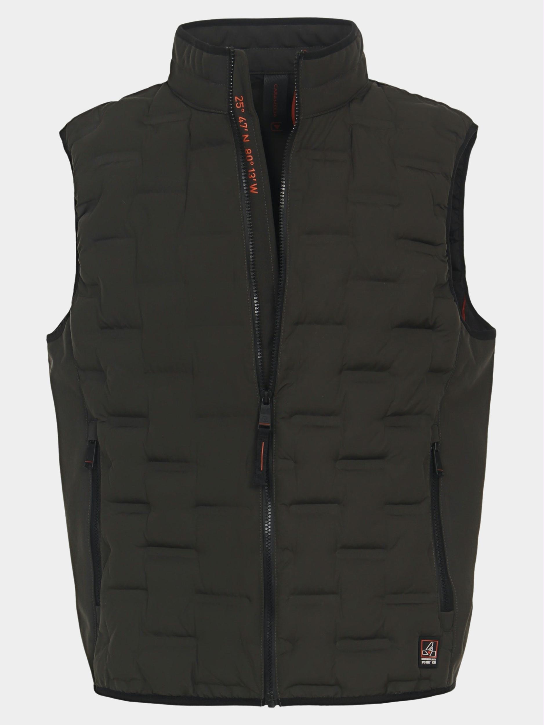 Casamoda Bodywarmer Groen Outdoor Weste 534004000/338