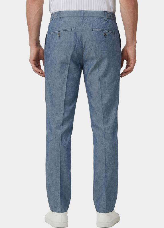 Bos Linnen Broek Blauw Summer pant 5510.426/24D