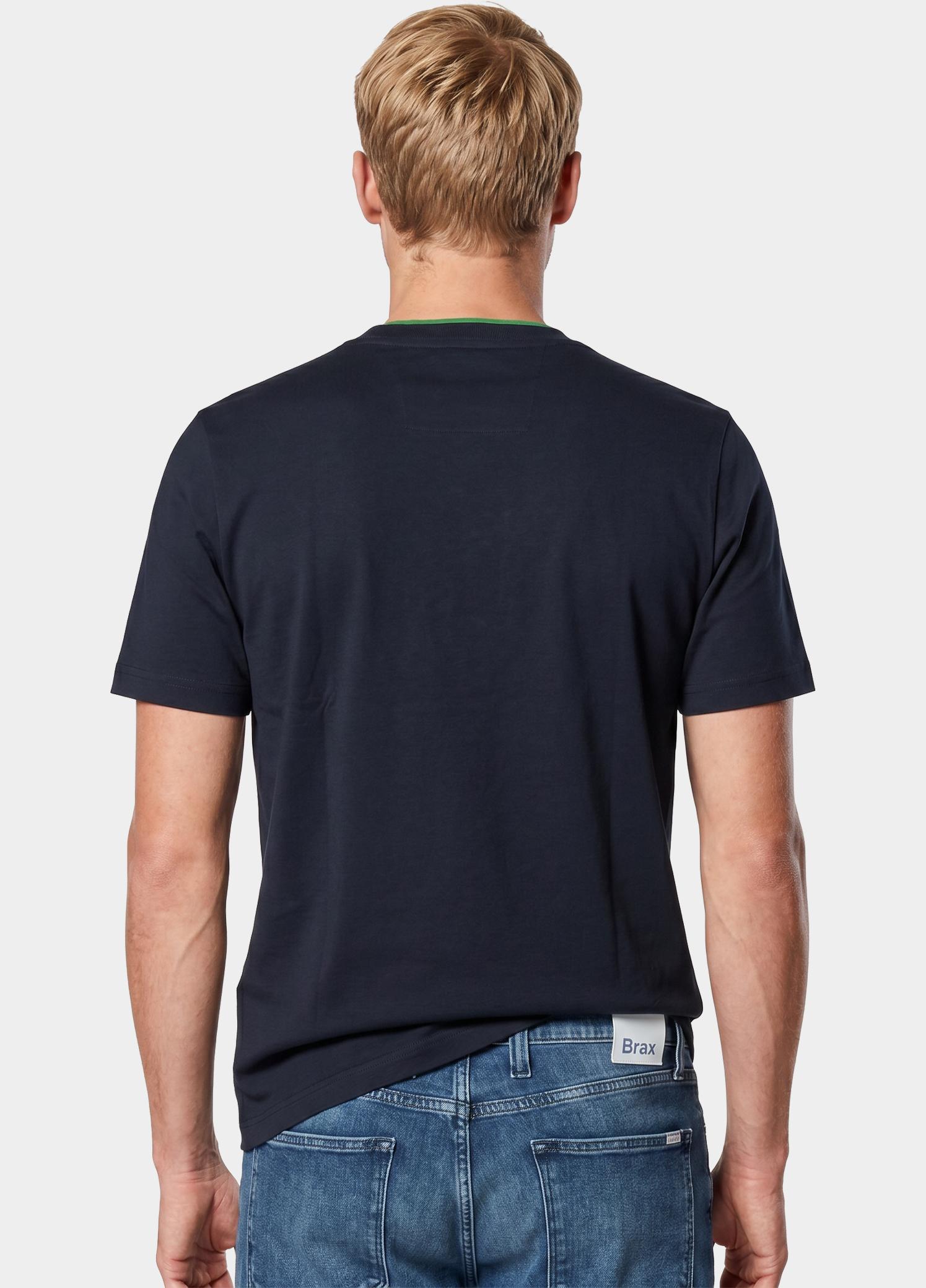 BOSS Green T-shirt heren Blauw Tee 10 10262150 01 50519368/404