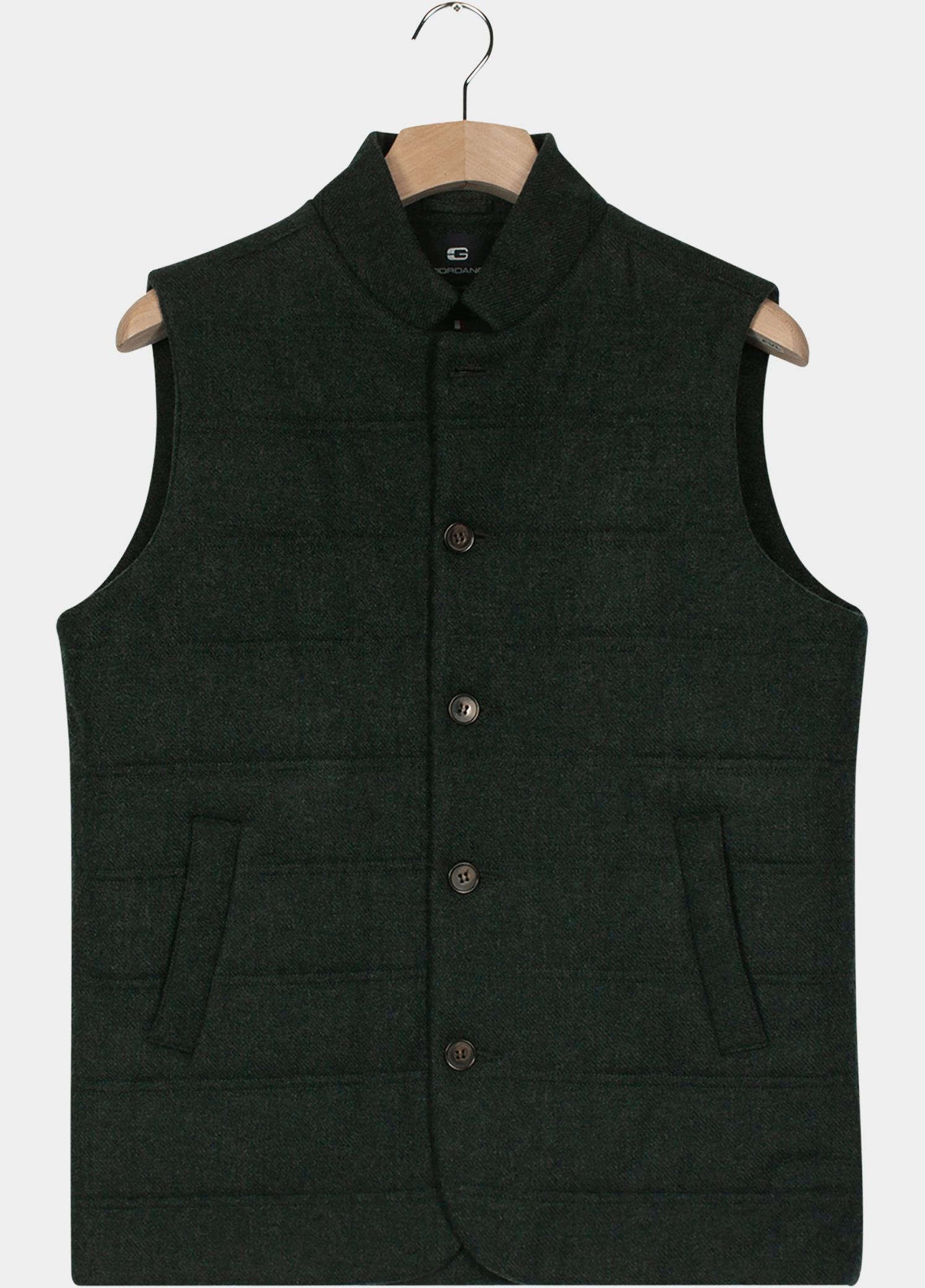 Giordano Bodywarmer Groen Owen Bodywarmer Luxury Wool T 522551/70