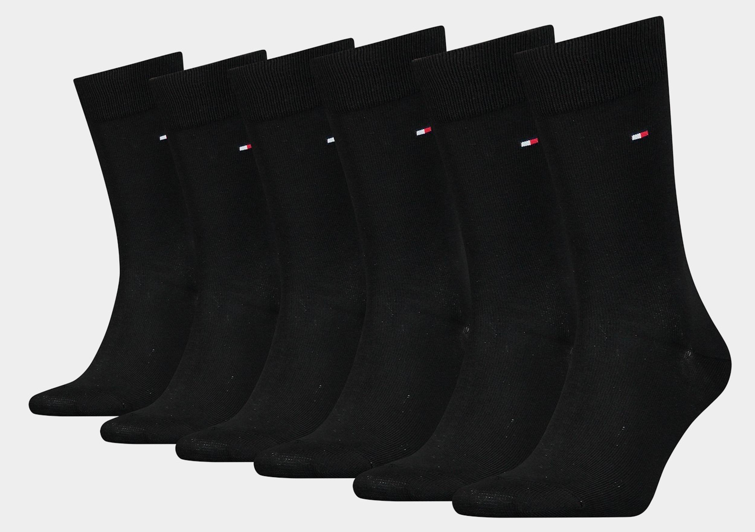 Tommy Hilfiger Sokken Zwart Sock 6P 701229979/002