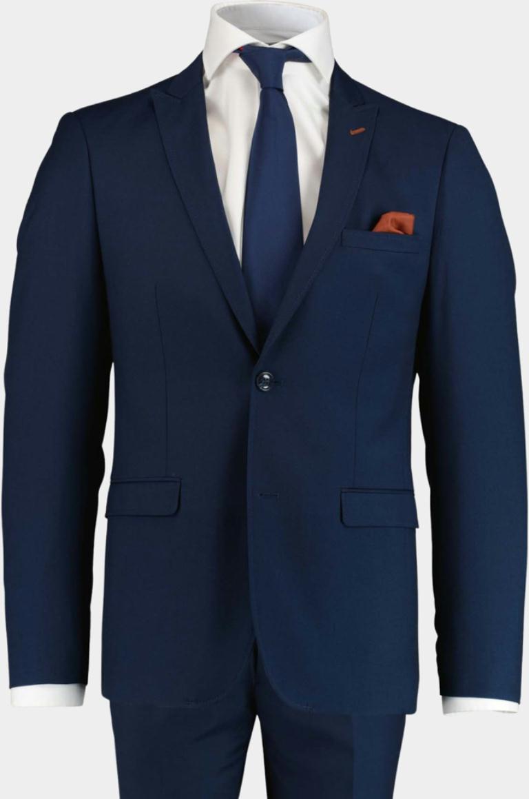Born With Appetite Kostuum Blauw Sneakersuit, 2 Pcs Suit, Drop 193028SN40/240 blue