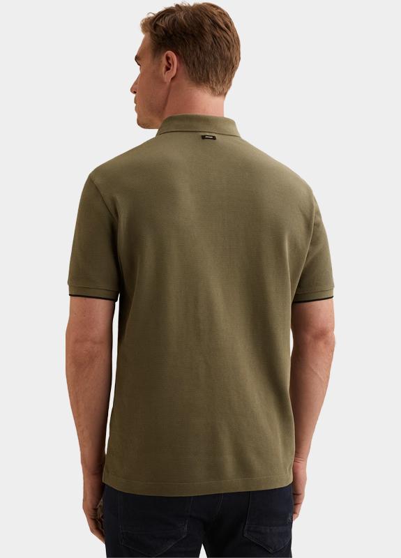 Vanguard Polo korte mouw Groen Short sleeve polo four tuck p VPSS2603822/6495