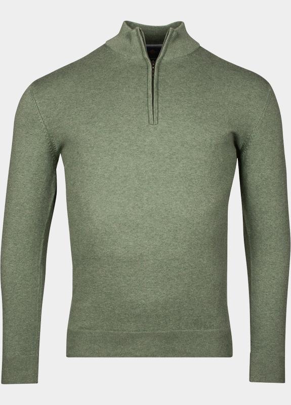 R.B. Boston Half Zip Groen Pullover 1/2 zip  12gg single 518400CCT-78/745