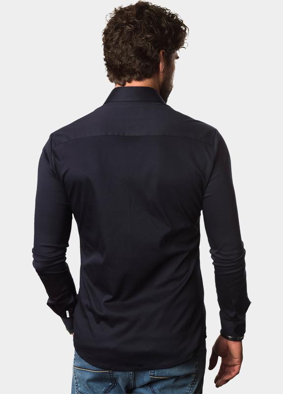 Ledub Business hemd lange mouw Blauw  0143470/190-000-000