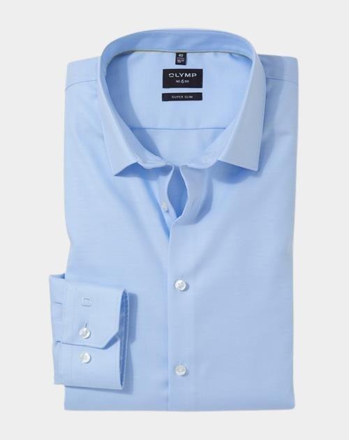 Olymp Business hemd lange mouw Blauw 0773/64 Hemden 077364/12