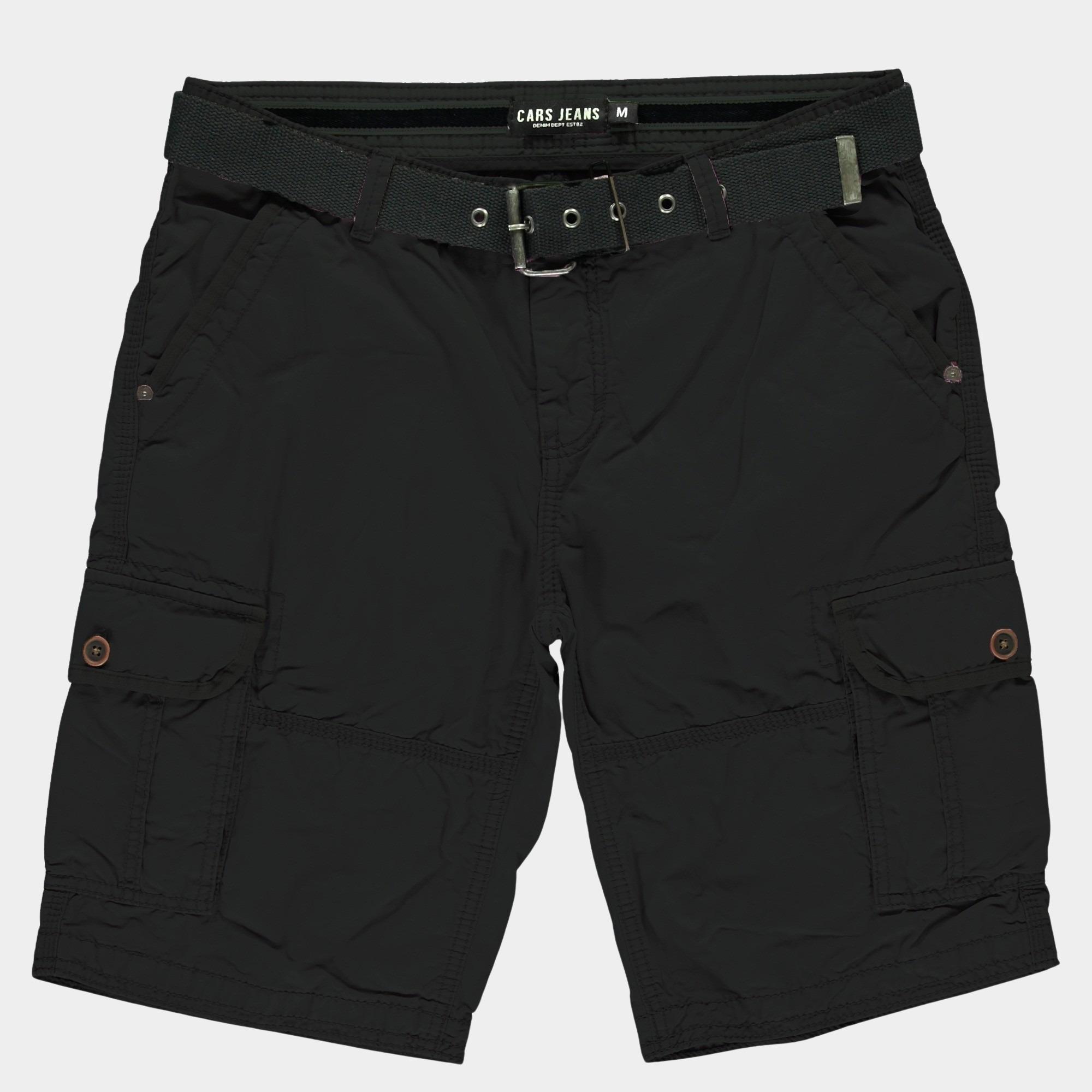 Cars Jeans Korte Broek Zwart DURRAS 40486/01
