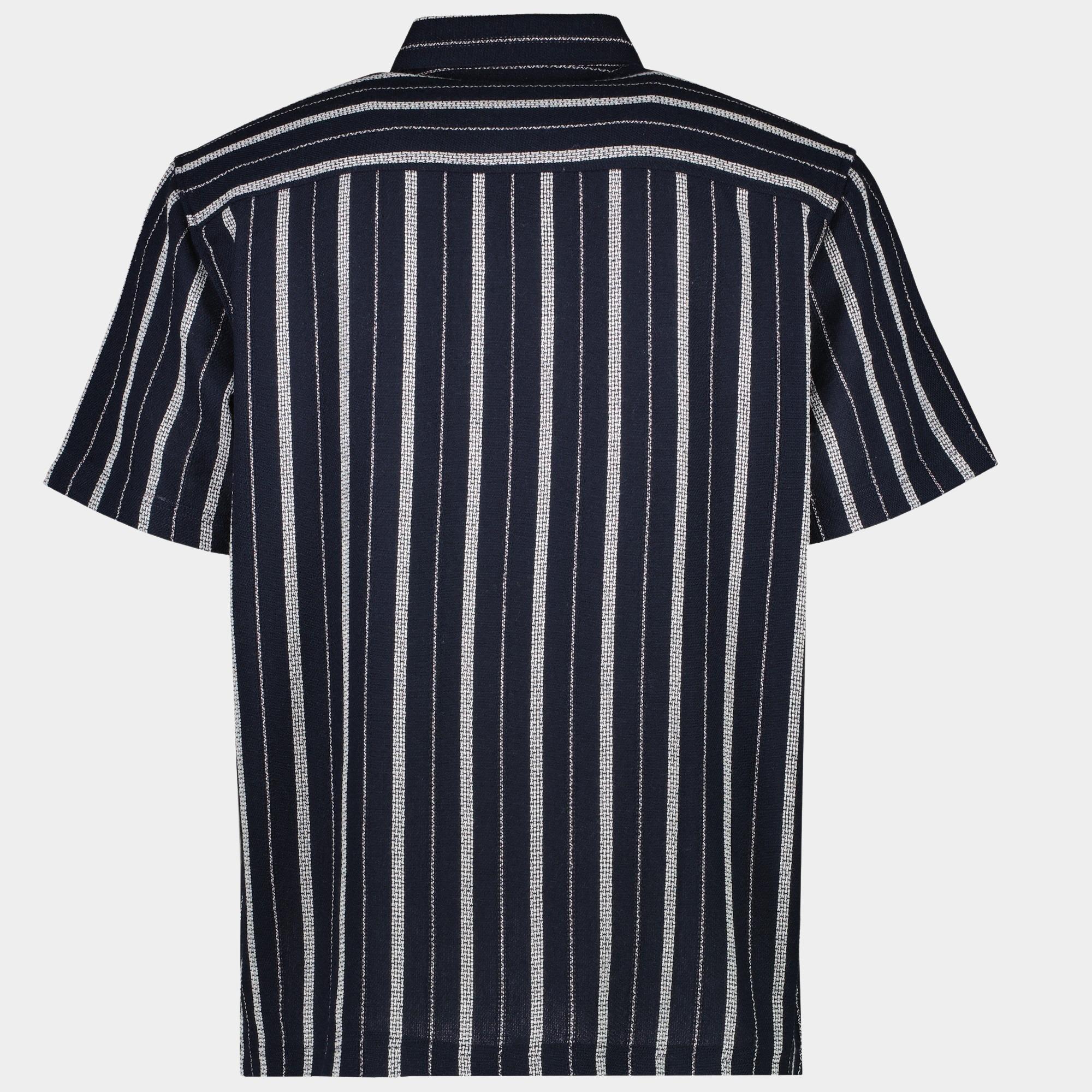 Cars Jeans Casual hemd korte mouw Blauw WATTS 45885/12