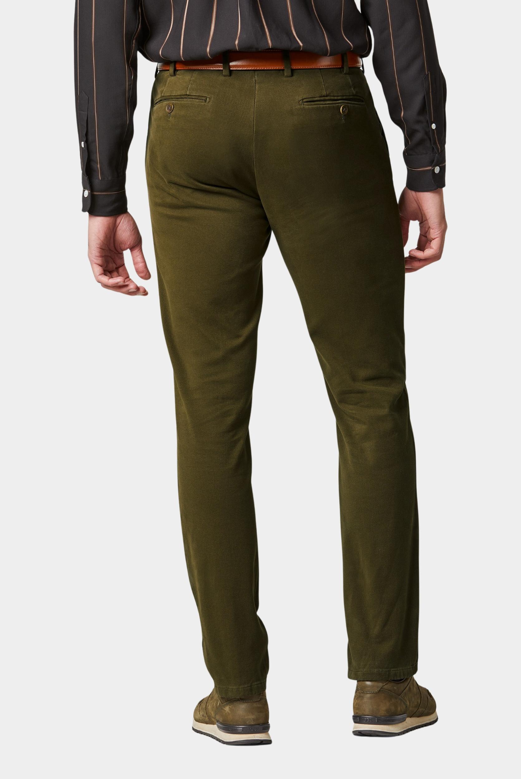 Meyer Katoenen Broek Groen BONN Art.2-8572 1022857200/26