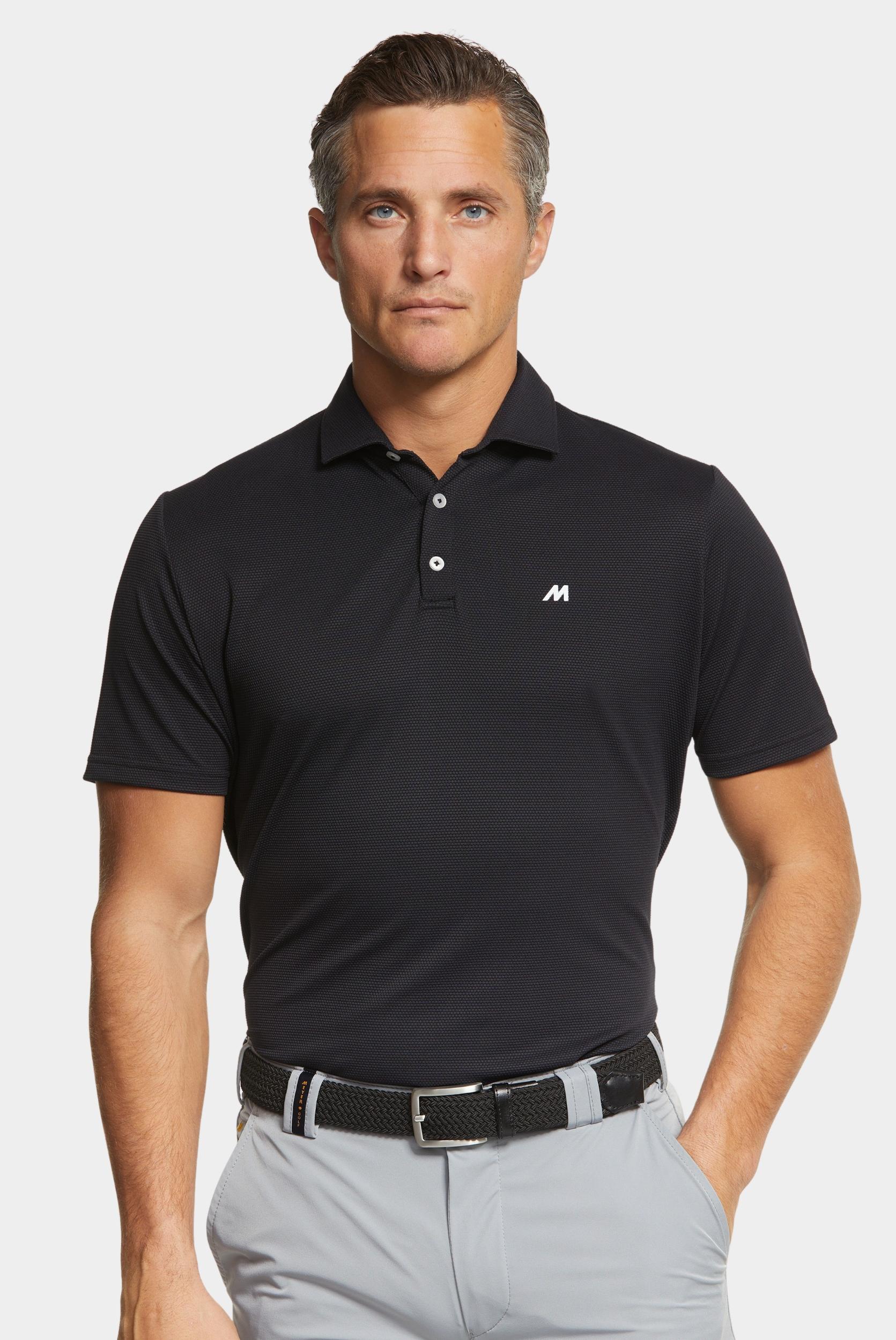 Meyer Polo korte mouw Zwart RORY Art.9-9006 9519900600/09