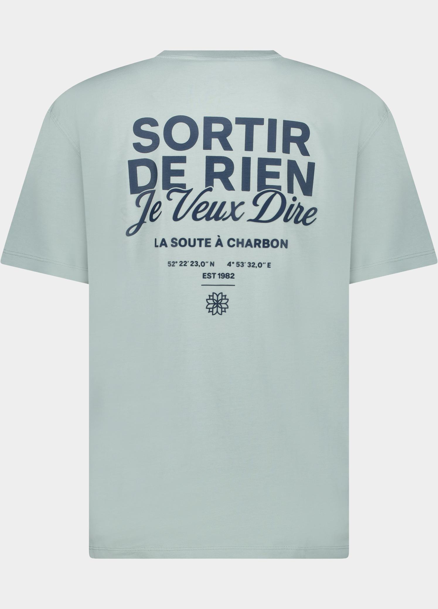 Cars Jeans T-shirt heren Groen Hizo 46397/34