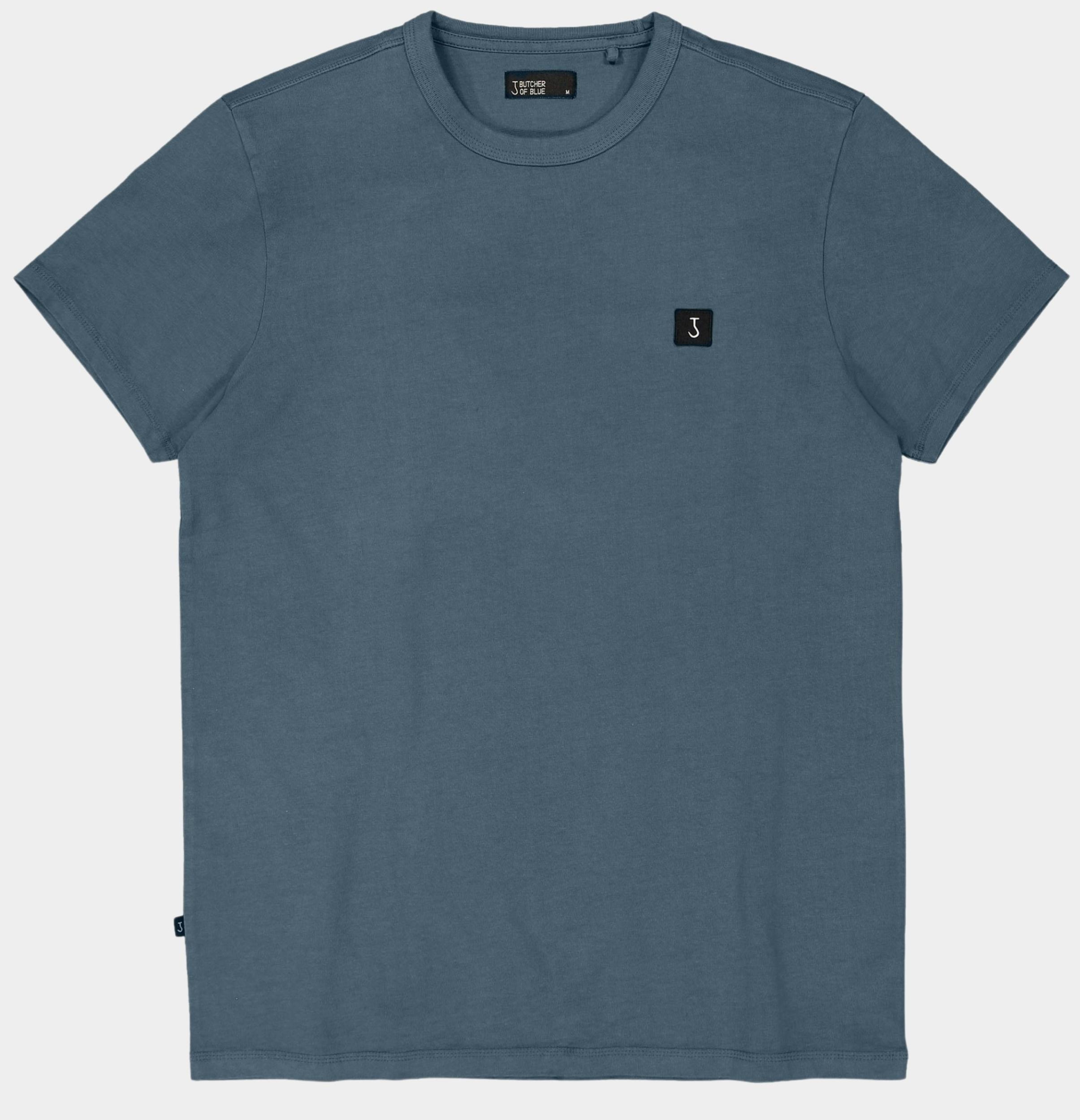 Butcher of Blue T-shirt korte mouw Blauw Army Tee 2012001/817