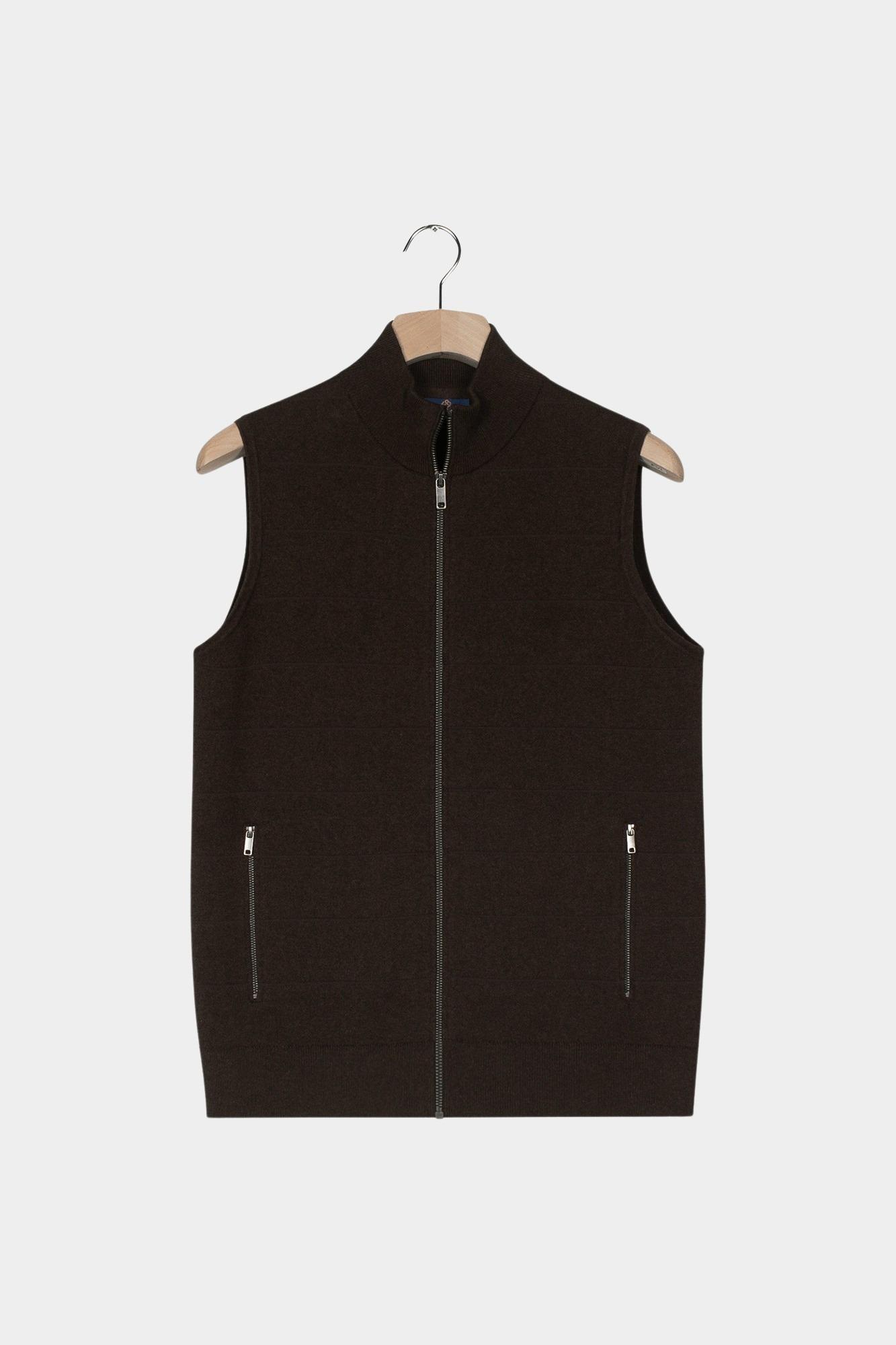 Baileys Gilet Bruin Gilet full Zip - Sleeveless 528085/895