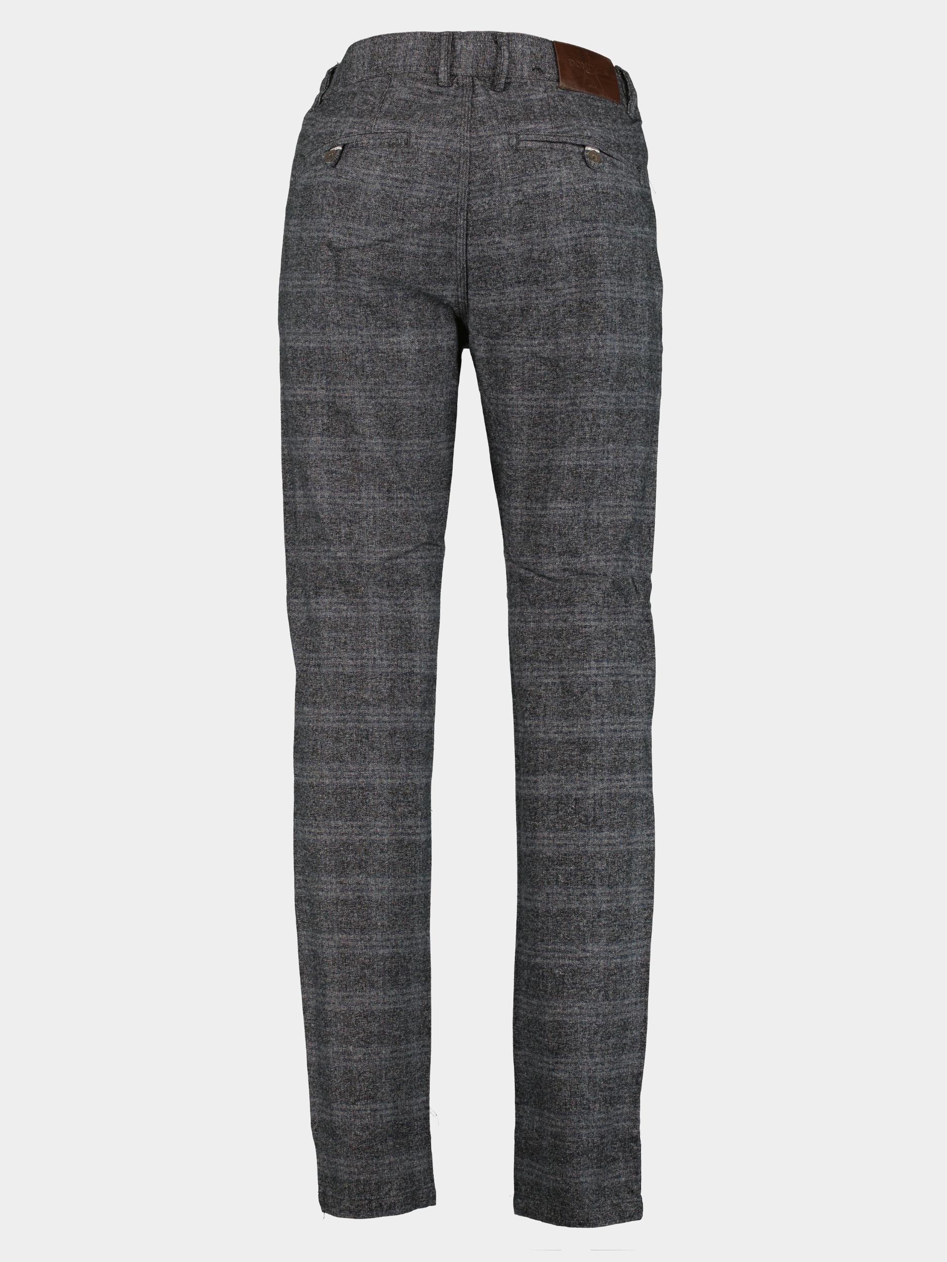 Donders 1860 Katoenen Broek Grijs Trousers 70720-1495.1/950