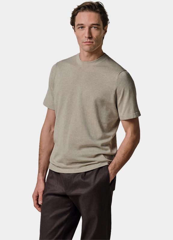Profuomo T-shirt heren Beige  PPXT10009/G