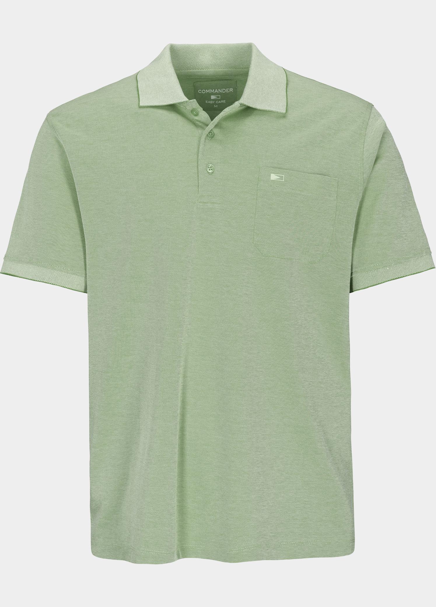 Commander flag Polo heren Groen  214008350/541