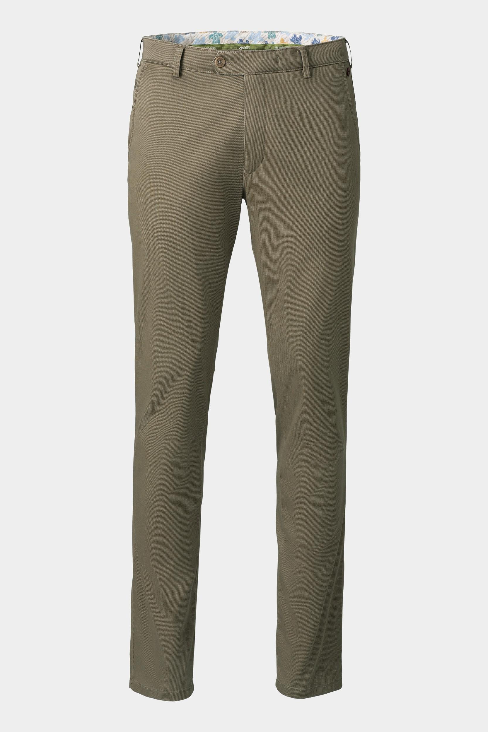 Meyer Katoenen Broek Bruin BONN Art.1-5055 1021505500/43