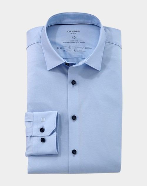 Olymp Business hemd lange mouw Blauw 2503/74 Hemden 250374/10