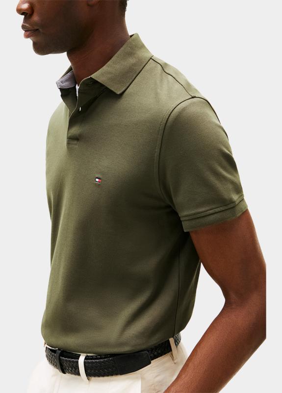 Tommy Hilfiger Polo korte mouw Groen 1985 REGULAR POLO MW0MW17770/RBN