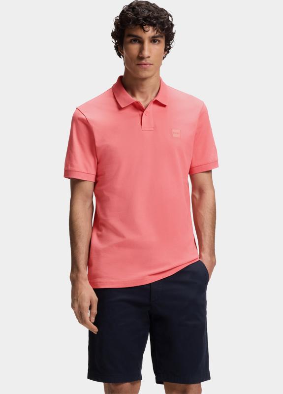 BOSS Orange Polo heren Roze Passenger 10256683 01 50507803/632
