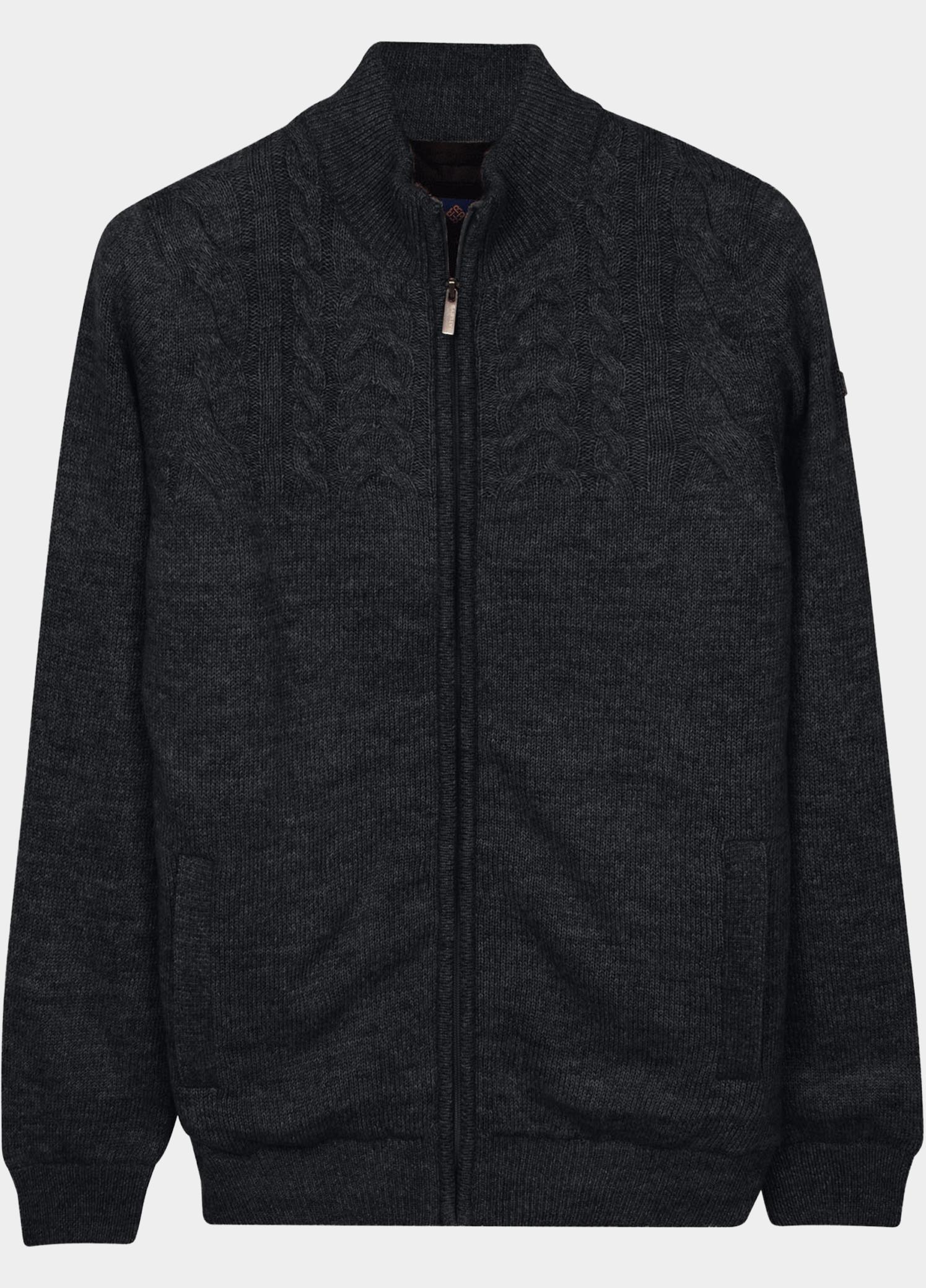 Baileys Vest heren Bruin Cardigan Zip - Fully Lined  7 622162/602