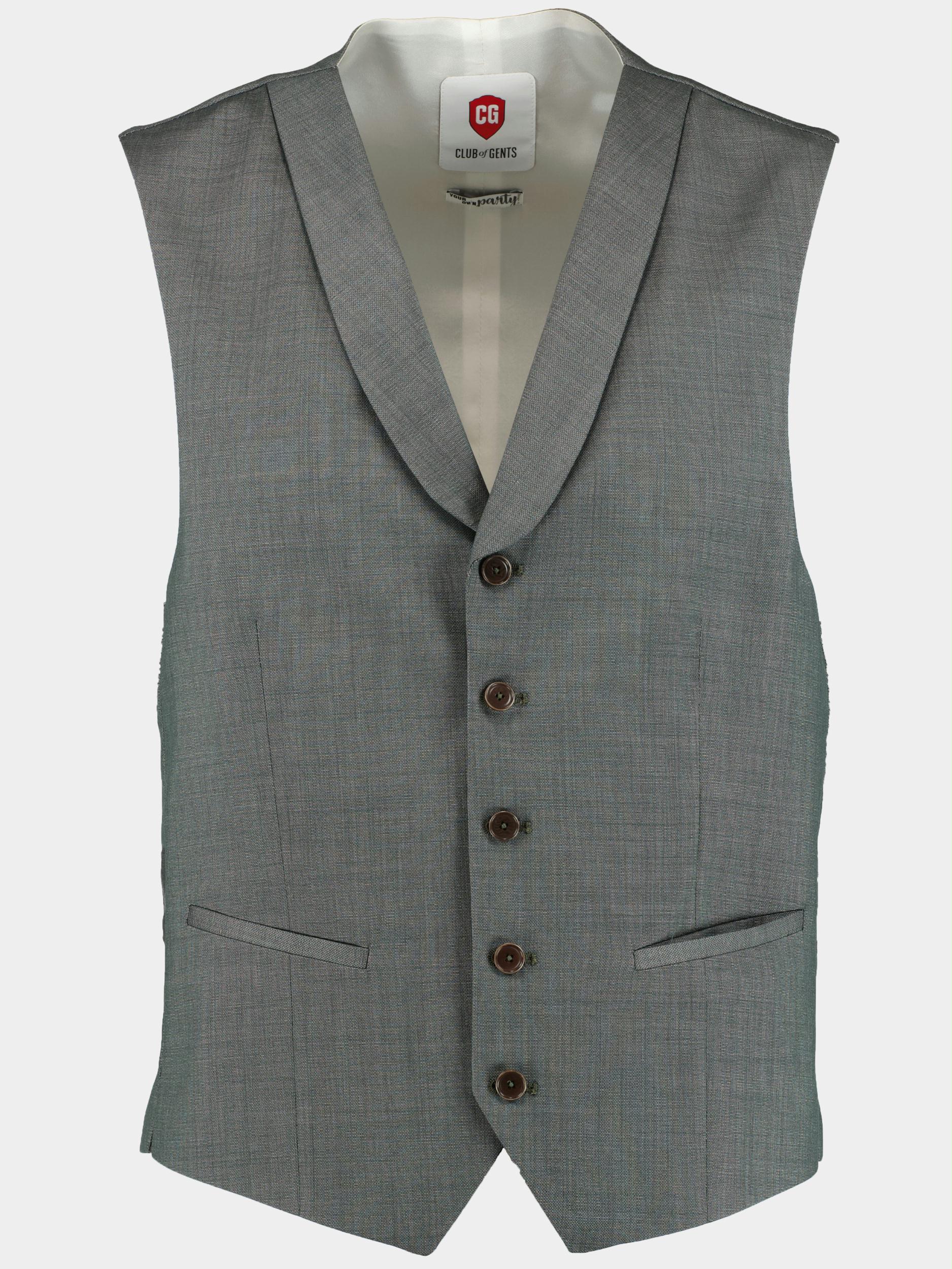 Club of Gents Gilet Mix & Match Groen WesteWaistcoat CG Philipp-ST .S